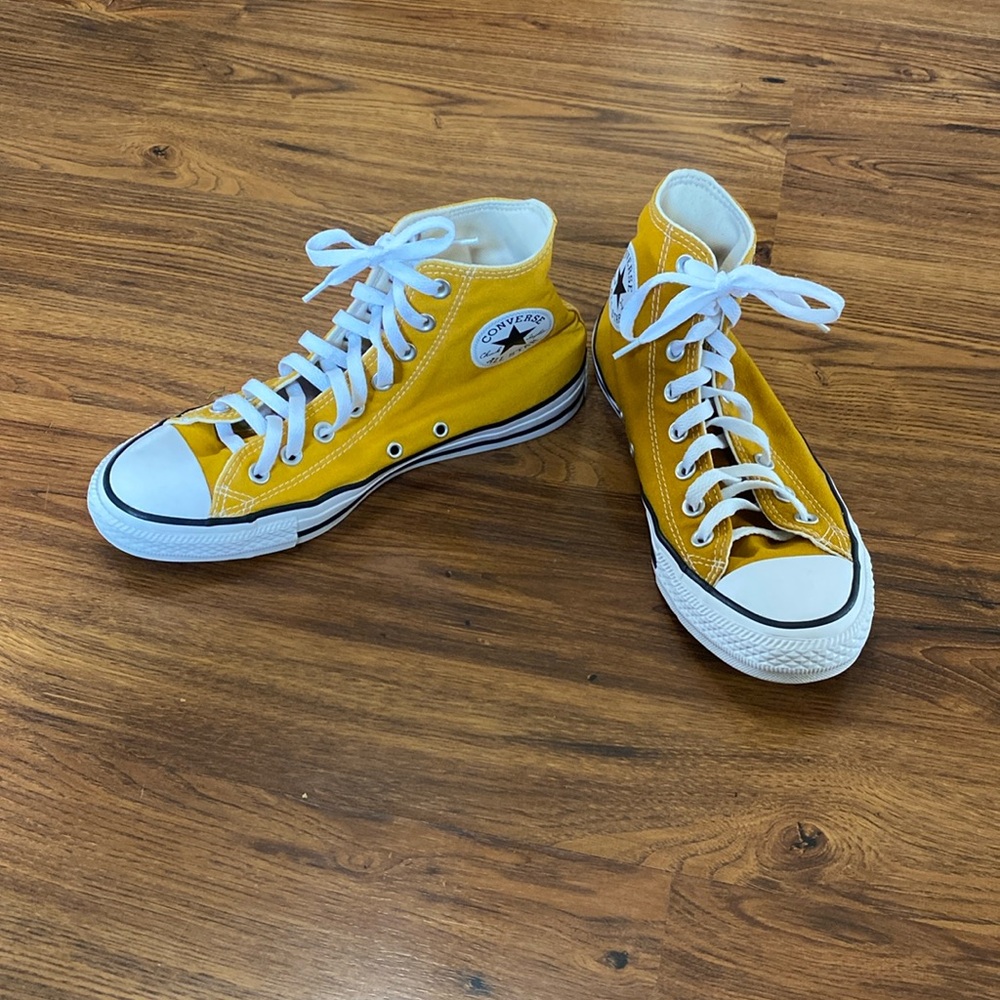 Yellow Converse